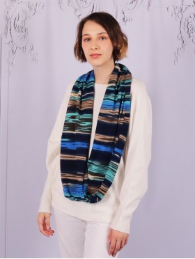 Loop Abstract Layered Print